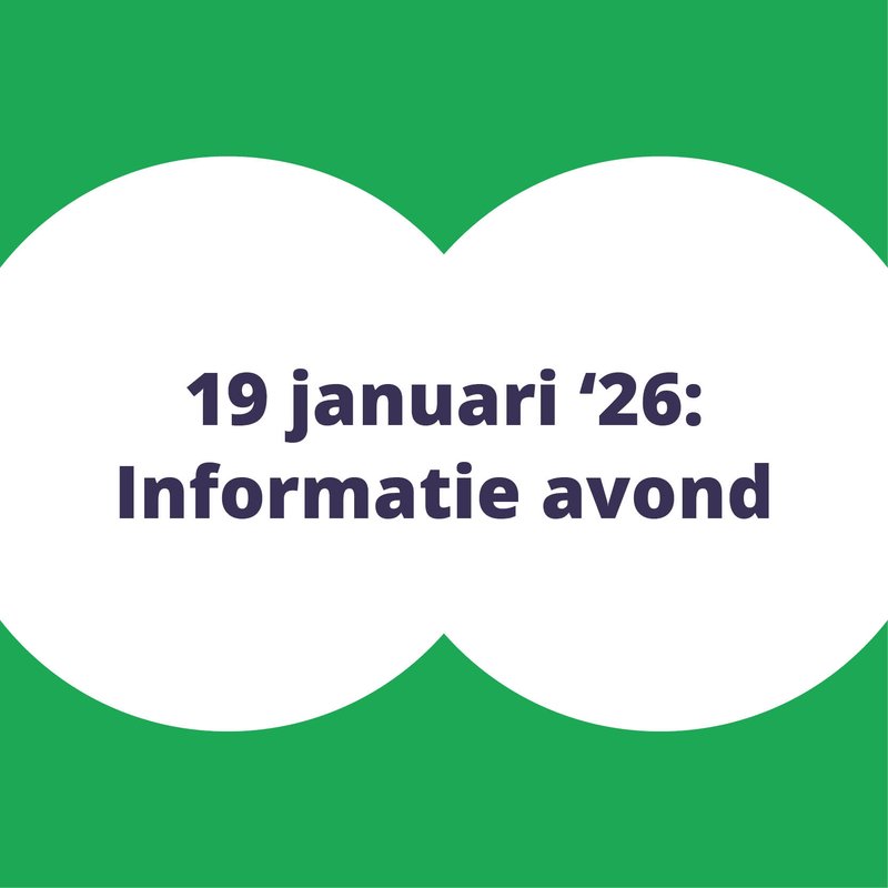 Welkom op de informatie-avond